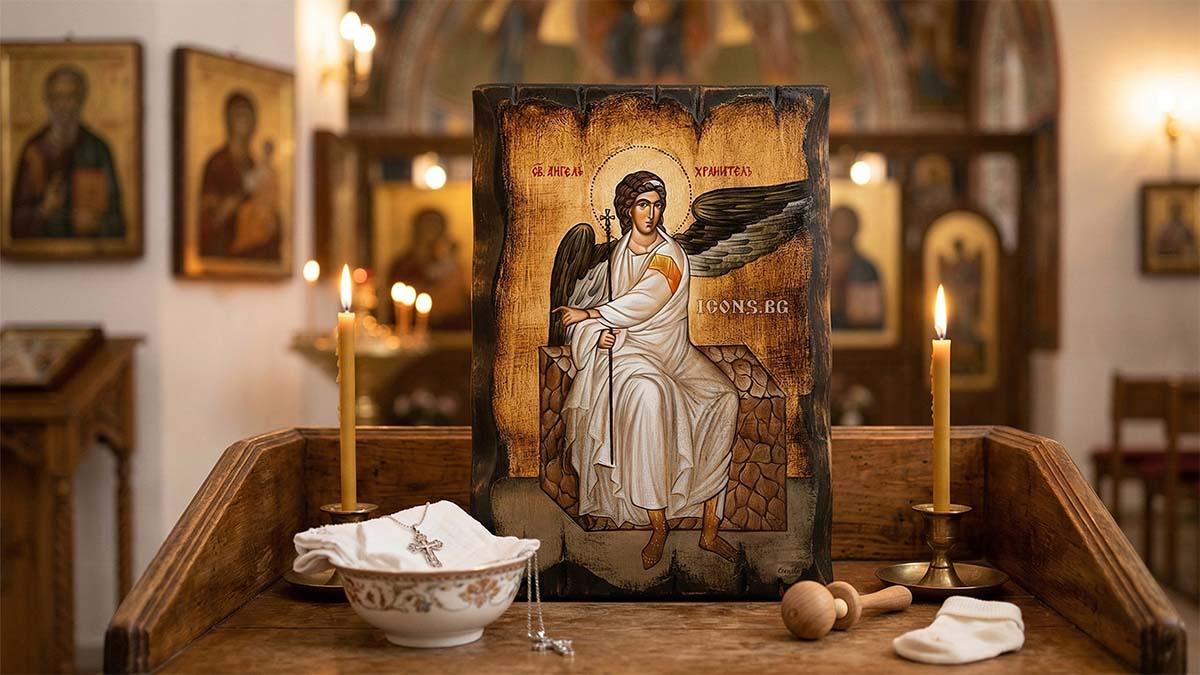 † Каква икона се подарява за Кръщене – съвети от майстор зограф