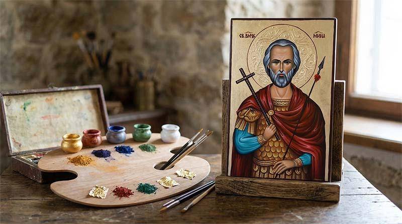 † Иконата като прозорец към небето – какво означават цветовете в нея?